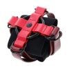 Sex and Mischief Ex`s andamp; Oh`s Cross Cuffs - Red/Black