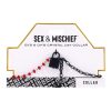 Sex and Mischief Ex`s andamp; Oh`s Crystal Day Collar -Red/Black