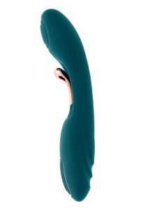 Playboy Aurelie Rechargeable Silicone G-Spot Vibrator - Green