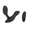 We-Vibe Vector+ Rechargeable Silicone Vibrating Prostate Massager with Remote Control - Charcoal Black