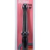 Anal Push Silagel Wand 12 Inch Black - Image 2
