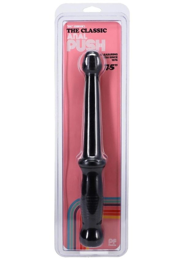 Anal Push Silagel Wand 12 Inch Black - Image 2