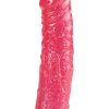 Hot Pinks Devil Dick Vibrating Dildo 8in - Pink