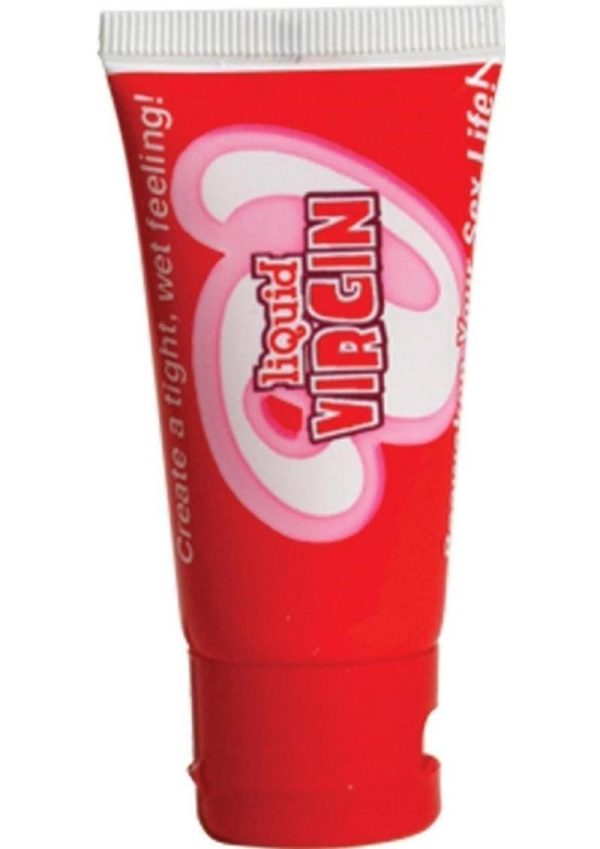 Liquid Virgin Strawberry Vaginal Water Based Lubricant 1 Ounce - Image 2