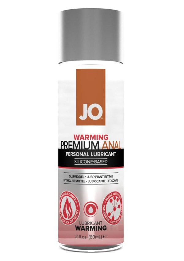 Jo Premium Warming Anal Silicone Lubricant 2.5 Ounce