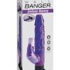 Bunny Wall Bangers Deluxe Vibrating Suction Dong Waterproof 8.5 Inch Purple - Image 2