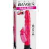 Beaver Wall Bangers Deluxe Vibrating Suction Dong Waterproof 8.5 Inch Pink - Image 2