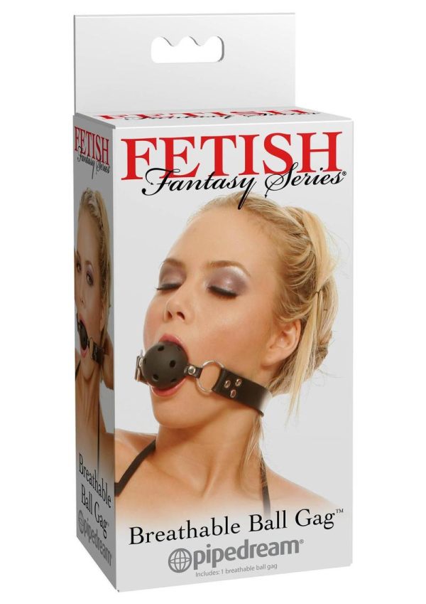 Fetish Fantasy Series Breathable Ball Gag Black - Image 2