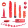 Pipedream Extreme Toyz Kinky Collection with Bullet and Wired Remote Control - Red
