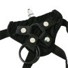 Vibrating Corsette Strap-On Harness Black - Image 3