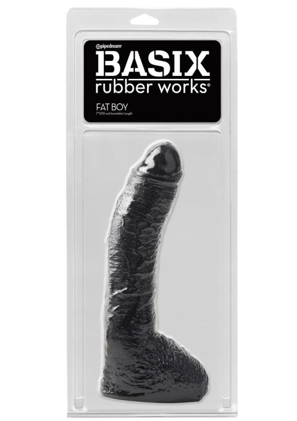 Basix Rubber Works Fat Boy Dong 10 Inch Black - Image 2