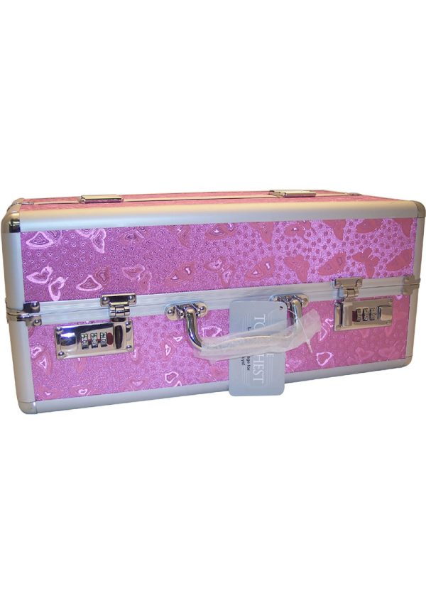 Lockable Vibrator Case Large Pink - Image 2