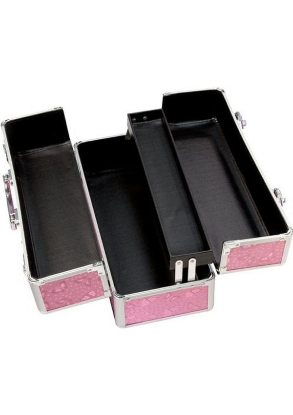 Lockable Vibrator Case Large Pink - Image 3