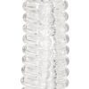 Ribbed Stroker - Clear