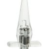 Mini Vibro Tease Vibrating Butt Plug - Clear