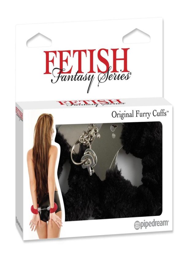 Fetish Fantasy Series Furry Cuffs Black - Image 2