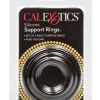 Silicone Support Rings Medium Large And Extra Large Black - Image 2