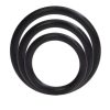 Silicone Support Rings Medium Large And Extra Large Black - Image 3