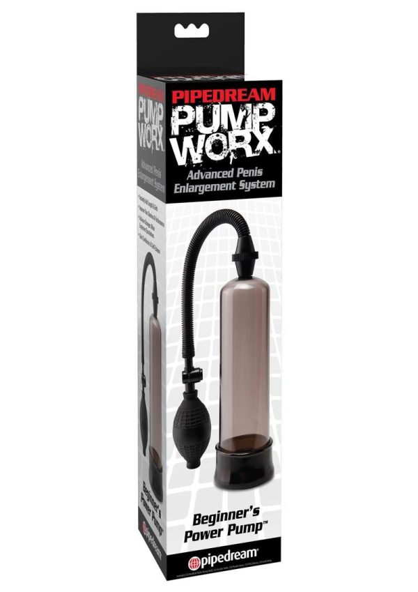 Pump Worx Beginners Power Pump With Cockring Smoke - Image 2