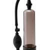 Pump Worx Beginner`s Power Pump Advanced Penis Pump - Smoke And Black