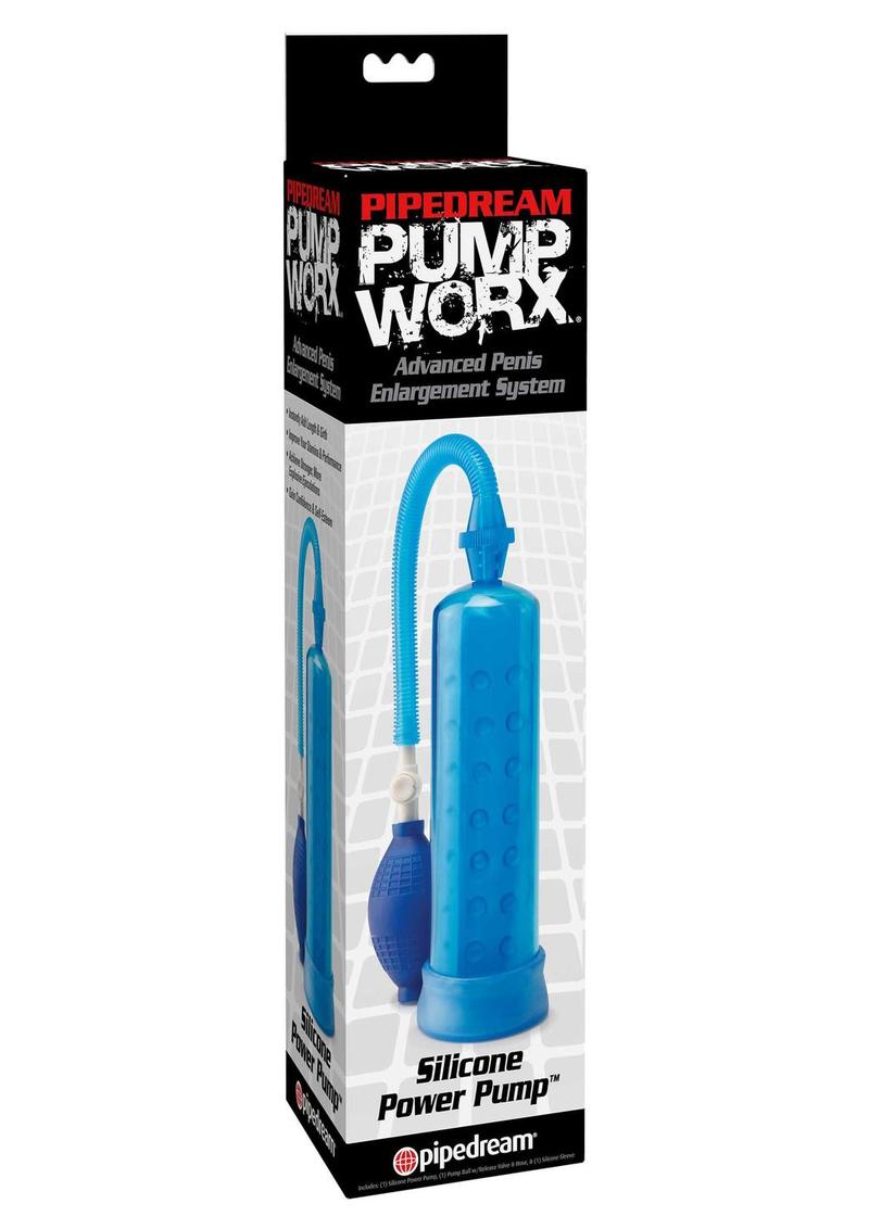 Pump Worx Silicone Power Pump Blue - Image 2