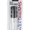 Hung Pleasure Stars Jelly Cock Rings 6 Per Pack - Image 2