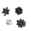 Pleasure Stars Jelly Cock Rings 6 Per Pack - Assorted Colors