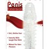 Silicone Penis Extension 5.5 Inch Clear - Image 2