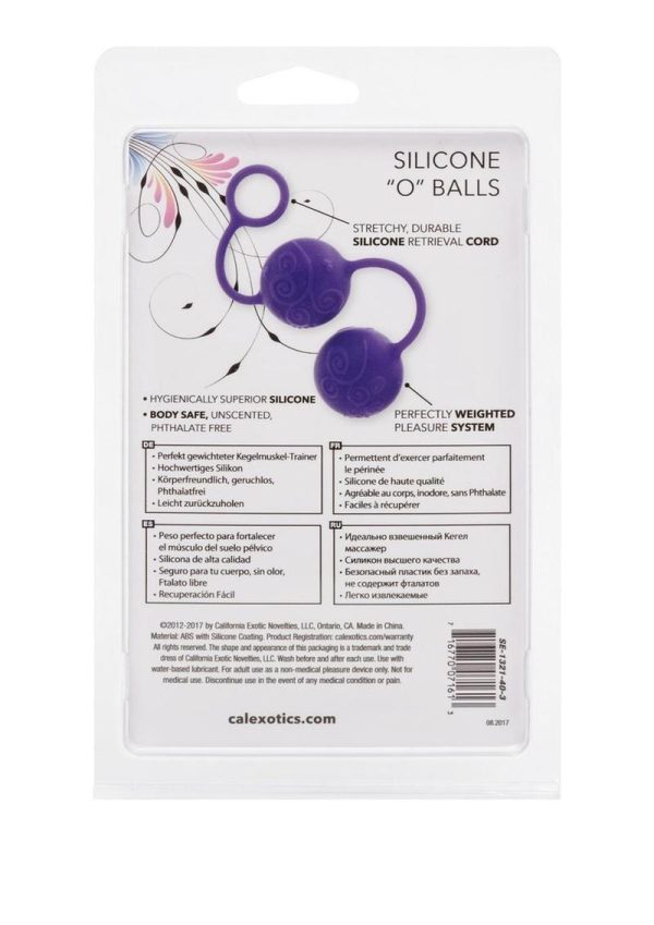 Posh Silicone O Balls Purple - Image 4