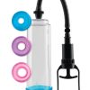 Pump Worx Cock Trainer Pump System with 3 Sleeves - Clear