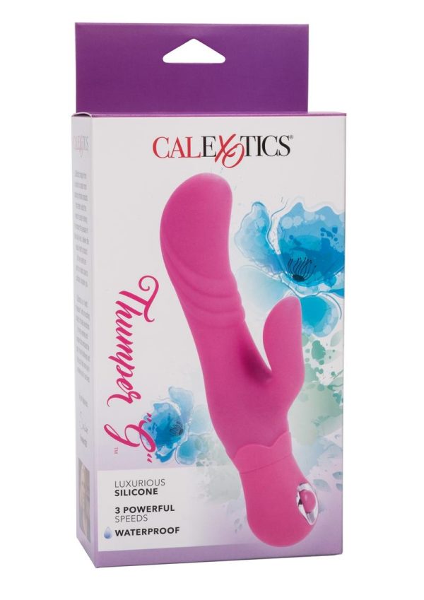 Posh Silicone Thumper G Vibrator Waterproof Pink - Image 2