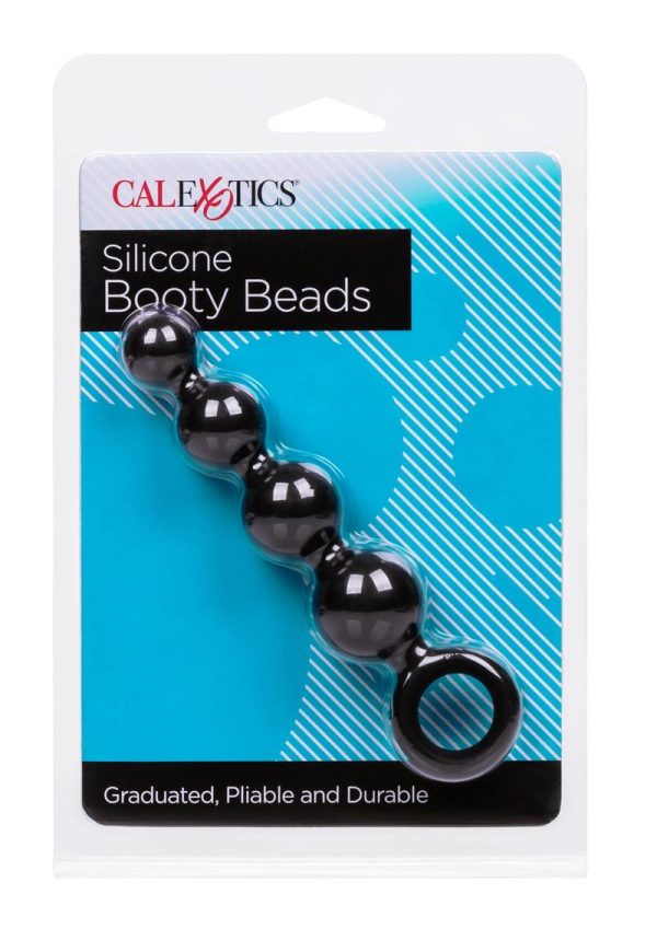 Coco Licious Silicone Booty Beads Black 4.5 Inch