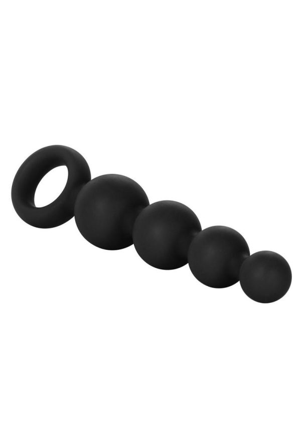 Coco Licious Silicone Booty Beads Black 4.5 Inch - Image 2