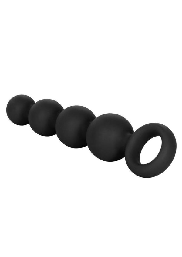 Coco Licious Silicone Booty Beads Black 4.5 Inch - Image 3