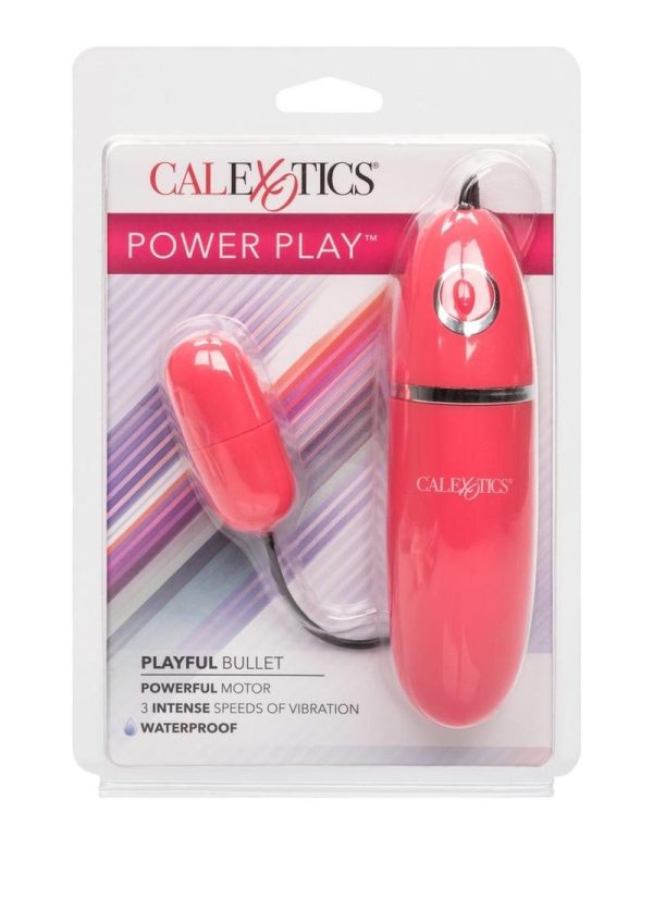 Power Play Playful Silicone Bullet Waterproof Pink 2.25 Inch - Image 2