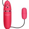Power Play Playful Bullet with Wired Remote Control- Pink