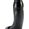 Penetrator Silicone Double Fucker Strapless Dildo Black 7 Inch - Image 2