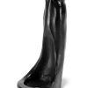 Penetrator Silicone Double Fucker Strapless Dildo Black 7 Inch - Image 3