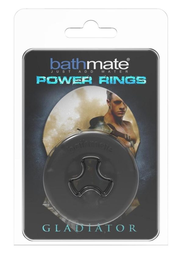 Bathmate Gladiator Power Ring Cockring Black - Image 2