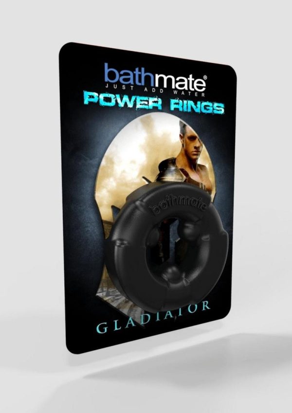 Bathmate Gladiator Power Ring Cockring Black - Image 4