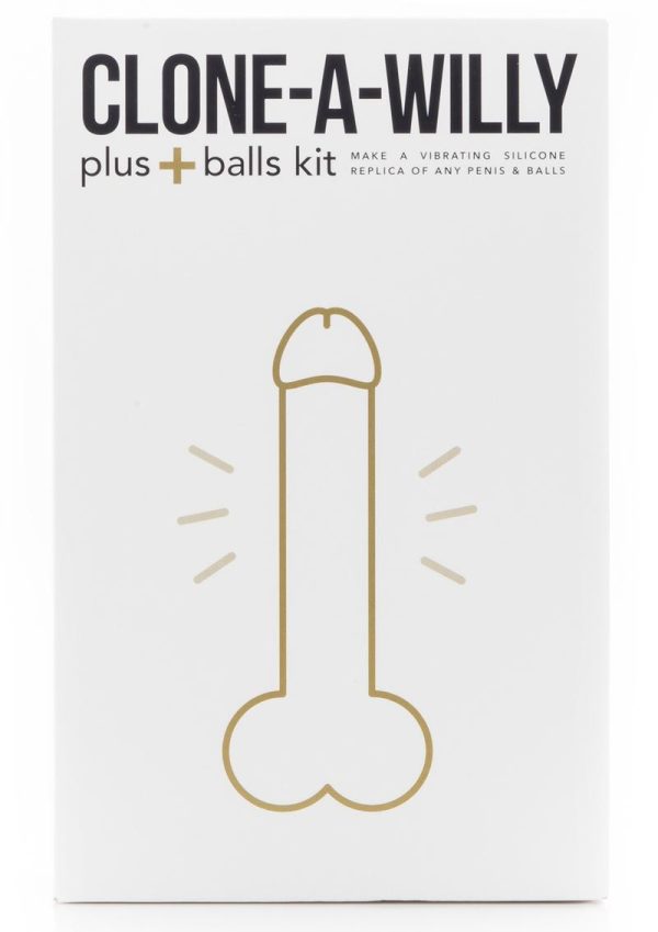 Clone A Willy Plus Balls Vibrating Silicone Kit Flesh - Image 2