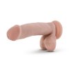Coverboy The Pool Boy Dildo with Balls 7in - Vanilla