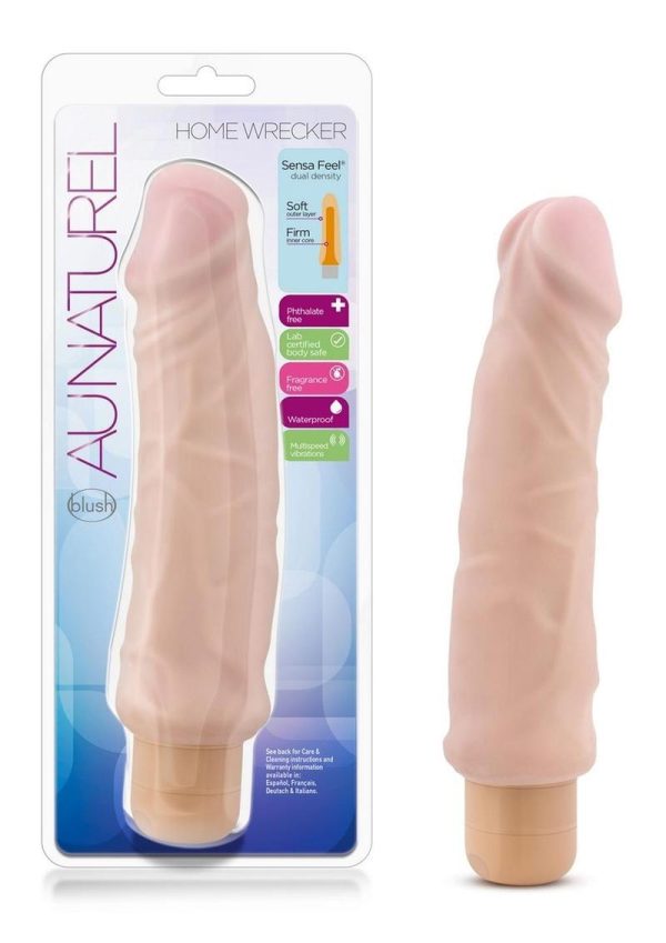 Au Naturel Home Wrecker Realistic Vibrator Waterproof 9 Inch - Image 2