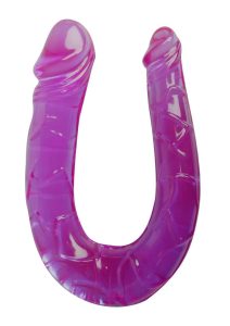 Fetish Fantasy Series Lucky Lady Dual Stimulator Dildo 12in - Purple