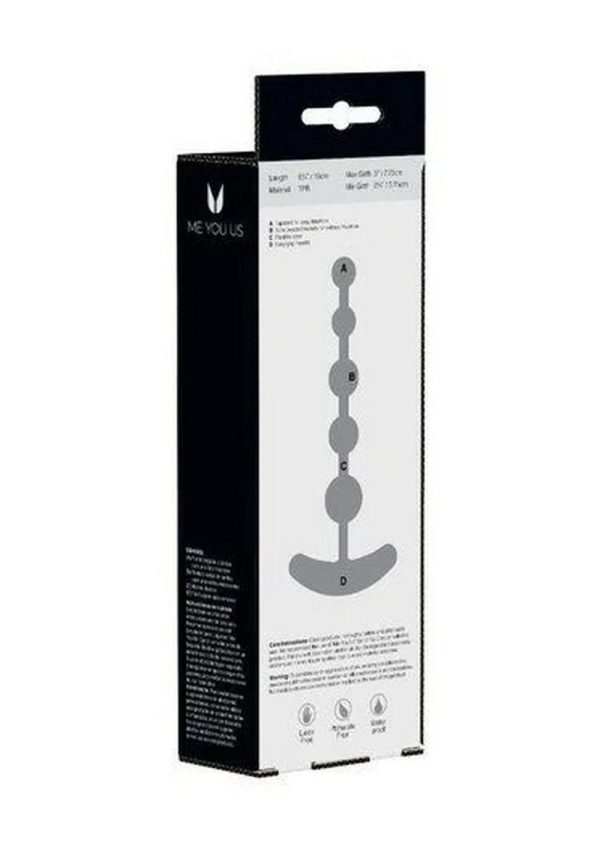 Kinx Classic Anal Beads Waterproof Purple 6.25 Inch - Image 2