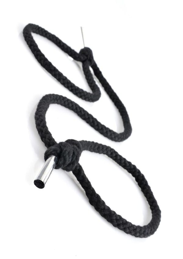 Fetish Fantasy Series Silk Rope Bondage Set Black - Image 3