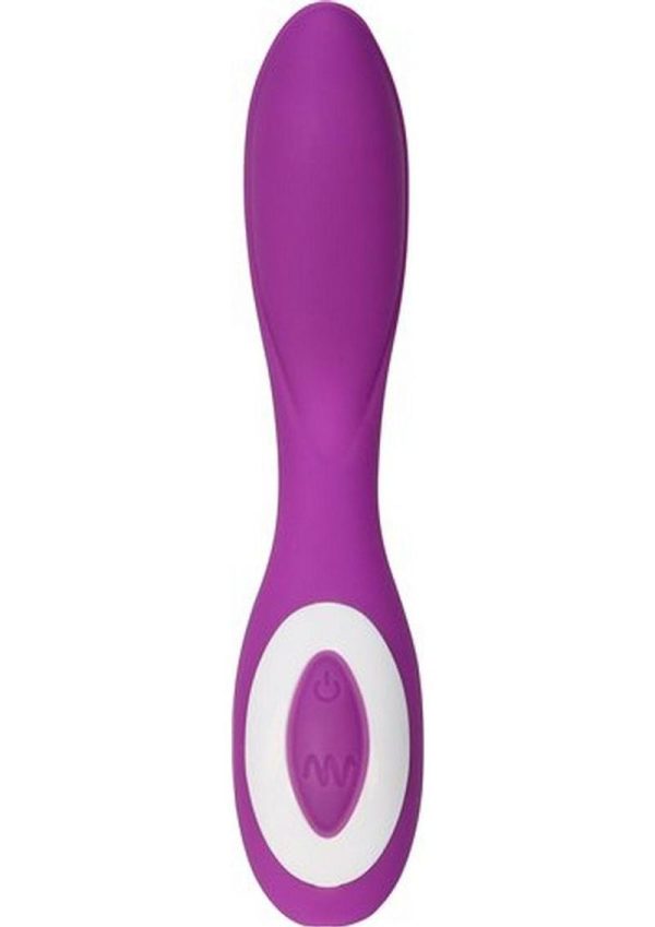 Wonderlust Serenity USB Rechargeable Silicone Vibe Waterproof Purple - Image 4