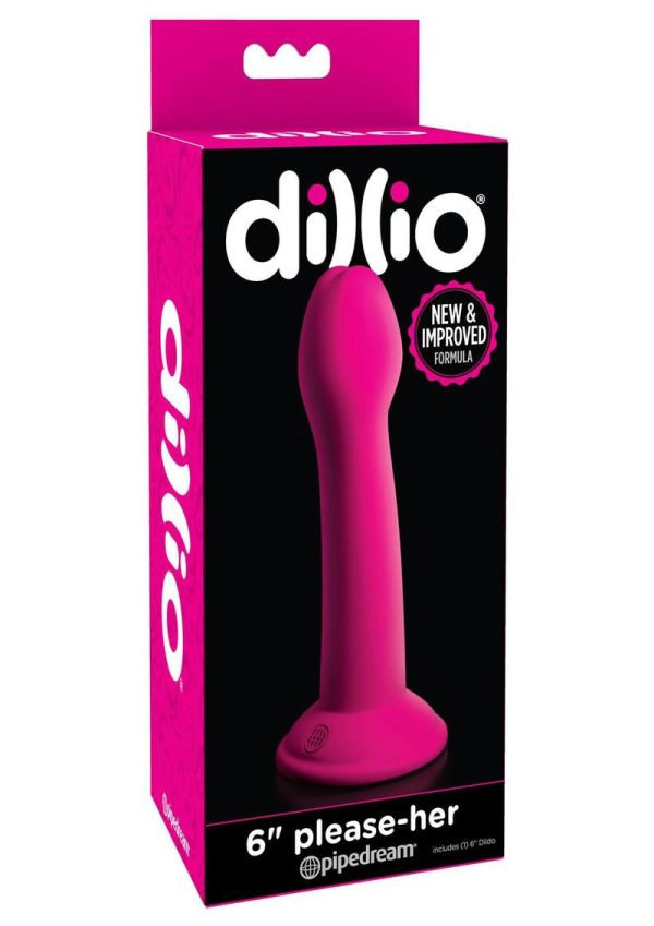 Dillio Please Her Dong Pink 6 Inch - Image 2