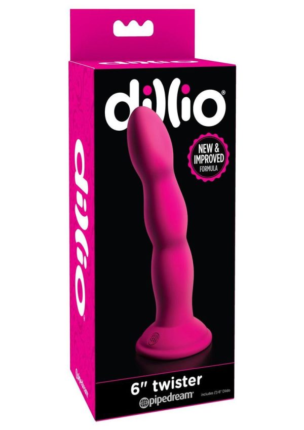Dillio Twister Dong Pink 6 Inch - Image 2