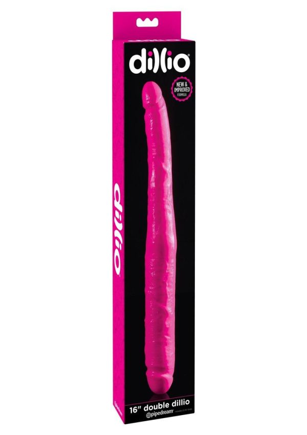 Dillio Double Dong Pink 16 Inch - Image 2